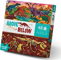 Kids Puzzle Dinosaurs for 4+ years old+ Years 48pcs Crocodile Creek