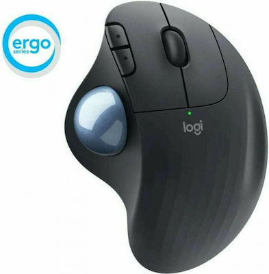 Logitech Ergo M575 Bluetooth Wireless Ergonomic Mouse Graphite