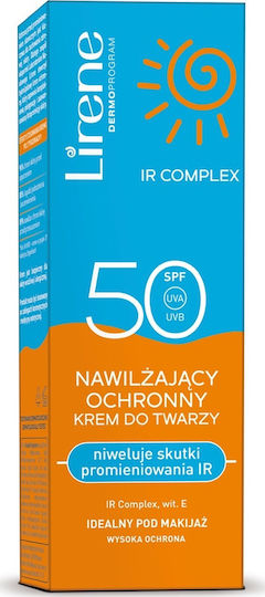 Lirene Dermoprogram Αντηλιακή Κρέμα Προσώπου SPF50 50ml