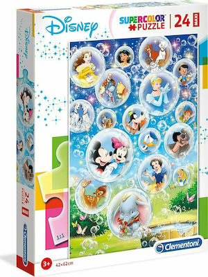 Kinderpuzzle Supercolor Disney Classic 24pcs Clementoni