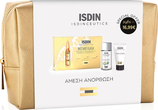 Isdin Instant Flash Travel Set για Σύσφιξη 5τμχ