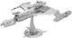 Fascinations Star Trek Klingon Vor' Cha Metall Modellfigur Raumfahrzeug Gray