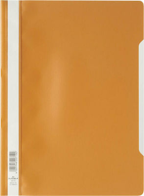 Durable Clipboard with Spring for Paper A4 Orange 1pcs