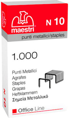 Romeo Maestri Staples No.10 1000pcs Punti Ν10 21024