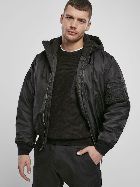 Winter Jacke Bomber Schwarz