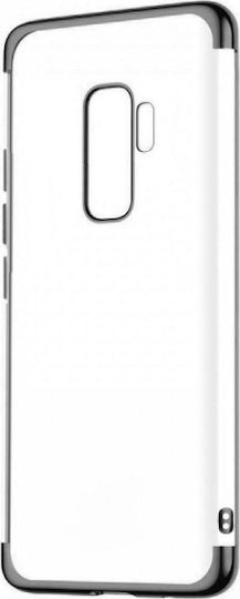 Powertech Задна корица Силикон 0.3мм Черен (Redmi 9)