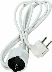 Extension Cable Cord 3 x 1.5mm²/10m White