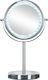 Kleine Wolke Lighted Tabletop Makeup Mirror Zoom x5 Silver