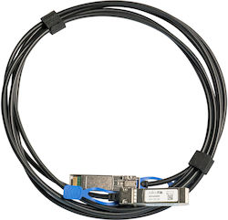 MikroTik Cablu de fibră optică SFP+ 3m Negru 1buc