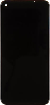 Samsung Οθόνη mit Touchscreen und Rahmen für Galaxy A11 (Schwarz)