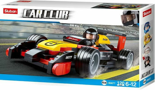 Sluban Blocks Racing Car for 6 - 12 Years 120pcs