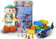 Avra Toys Bobby the Pilot Building Blocks for 2+ Years 52 Pieces