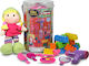 Avra Toys Lily The Hairdresser Building Blocks for 2 Plus Years 52 Pieces