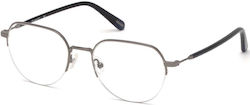 Gant Men's Prescription Eyeglass Frames Silver GA3195 008