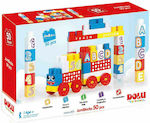 Dolu Educational Building Blocks με Γράμματα και Αριθμούς for 1+ years 50pcs