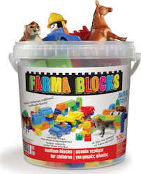 Avra Toys Set With Vehicle & Farm Animals For 2+ Years 100 Pieces Avra Toys Set With Vehicle & Farm Animals For 2+ Years 100 Pieces