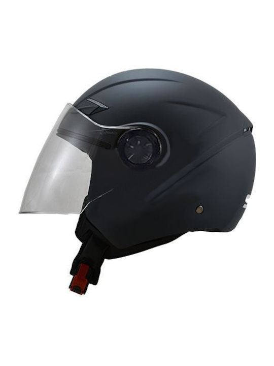 STR Pulse Grey checkmate Motorradhelm Jet ECE 22.05 693-30-0601000