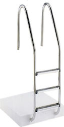 Astral Pool Stainless Steel Pool Ladder with 3 Side Steps 158x50cm