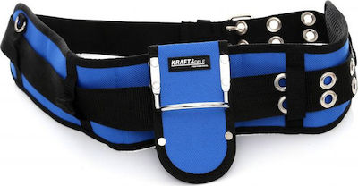 Kraft & Dele Ζώνη Εργαλείων Fabric Tool Belt with 3 Compartments and Hammer Slot