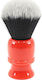 Yaqi Shaving Red Resin Tuxedo Πινέλο Ξυρίσματος Κόκκινο με Συνθετική Τρίχα 26mm