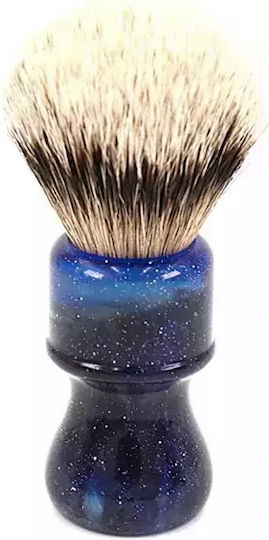 Yaqi Shaving Perie De Bărbierit Silvertip Albastră Cu Păr De Bursuc 24mm