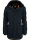 Wellensteyn Seamaster Men's Winter Parka Jacket Navy Blue