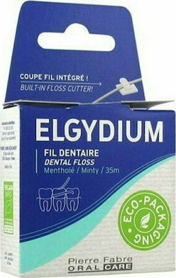 Elgydium Eco Pack Waxed Dental Floss with Mint Flavour 35m