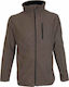 Toxotis Active Wear Hunting Cardigan Fleece Brown