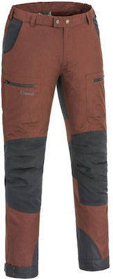 Pinewood Caribou Pantaloni de Vânătoare Impermeabil Terracotta/Gri în culoarea Roșu 5085-543