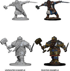 WizKids Dungeons & Dragons Nolzur's Marvelous Miniatures Unpainted Figures : Dwarf Fighter Male 2τμχ 2τμχ WizKids Dungeons & Dragons Nolzur's Marvelous Miniatures Unpainted Figures : Dwarf Fighter Male 2τμχ 2τμχ