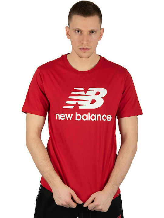 New Balance T-shirt Κόκκινο