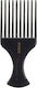 Kent 10 Pronged Afro Comb Χτένα Μαλλιών Μαύρη