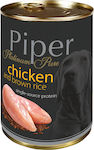 Dolina Noteci Piper Platinum Pure Canned Wet Dog Food with Chicken 1 x 400gr