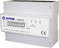 Eastron SDM-530D Impulszähler Elektrische Messgeräte Digitaler Dreiphasen bis 100A 501-596231001
