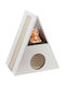 Ferplast Merlin Ονυχοδρόμιο Γατόδεντρο Λευκό 2 επιπέδων 62x38.5x72εκ.