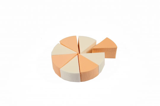 Ro-Ro Accessories Professional Set with Makeup Sponges for Foundation 8 Pieces