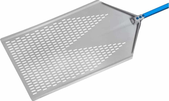 GI.METAL Azzurra Stainless Pizza Shovel Perforated 60x40cm
