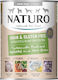 Naturo Nassfutter Hunde in Dose mit Türkei und Karotte ohne Getreide & Gluten 390gr