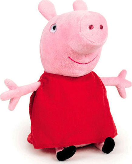 Play By Play Plüsch Peppa Pig Peppa mit rotem Kleid 20 cm