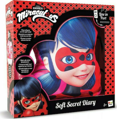 Giochi Preziosi Kids' Craft Miraculous Ladybug Μυστικό Ημερολόγιο Μαξιλάρι for Children 3++ Years