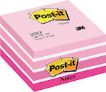 Post-it Post-it Notes Pad Cube 450 Sheets Pink 7.6x7.6cm