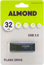 Almond Prime 32ГБ USB 2.0 Стик Син