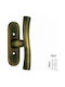 Viometale Latch Window Μπρονζέ 08.460.T8