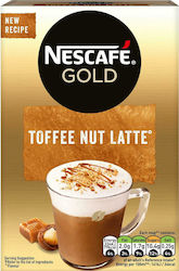 Nescafe Στιγμιαίος Καφές Gold με Άρωμα Caramel Toffee Nut Latte 8x18gr