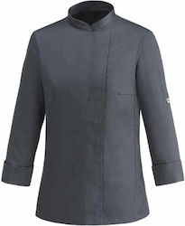 Egochef Σακάκι Σεφ 100% Microfiber Γυναικείο Γκ...