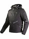 Nordcode X-City Winter Herren Motorradjacke Softshell Wasserdicht Schwarz