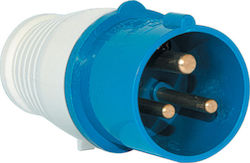 Elmark Männliche Industriesteckdose Industriestecker Stecker 3X32A (1P+N+E) 37023