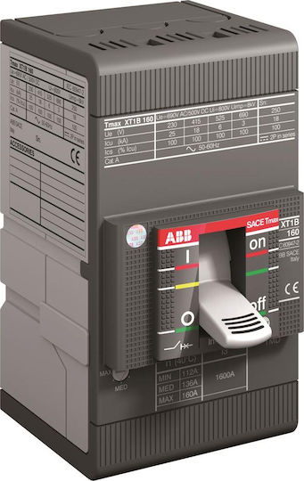 Abb XT1B Автоматично захранване Индустриален превключвател Автоматичен превключвател за захранване 160A 4P (70-100A) 45490