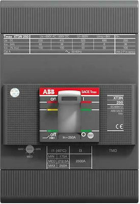 Abb Αυτόματος Διακόπτης Ισχύος 250A 3P (175-250A) XT3N 45478