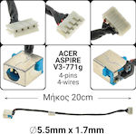 Power Socket с Кабел за Acer